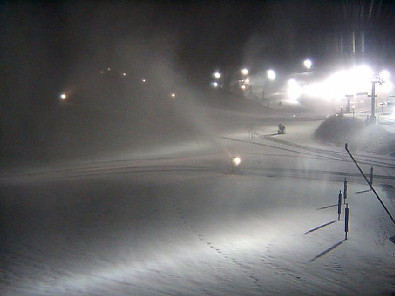 Snow Guns Are Blasting the Ski